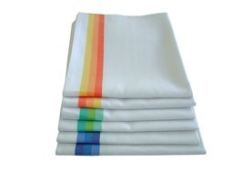 r100 - Strofinaccio per cucina, conf. Da 6 -  cm. 50 X 70