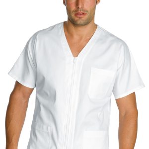 MILANO - Casacca bianca unisex cotone 100%