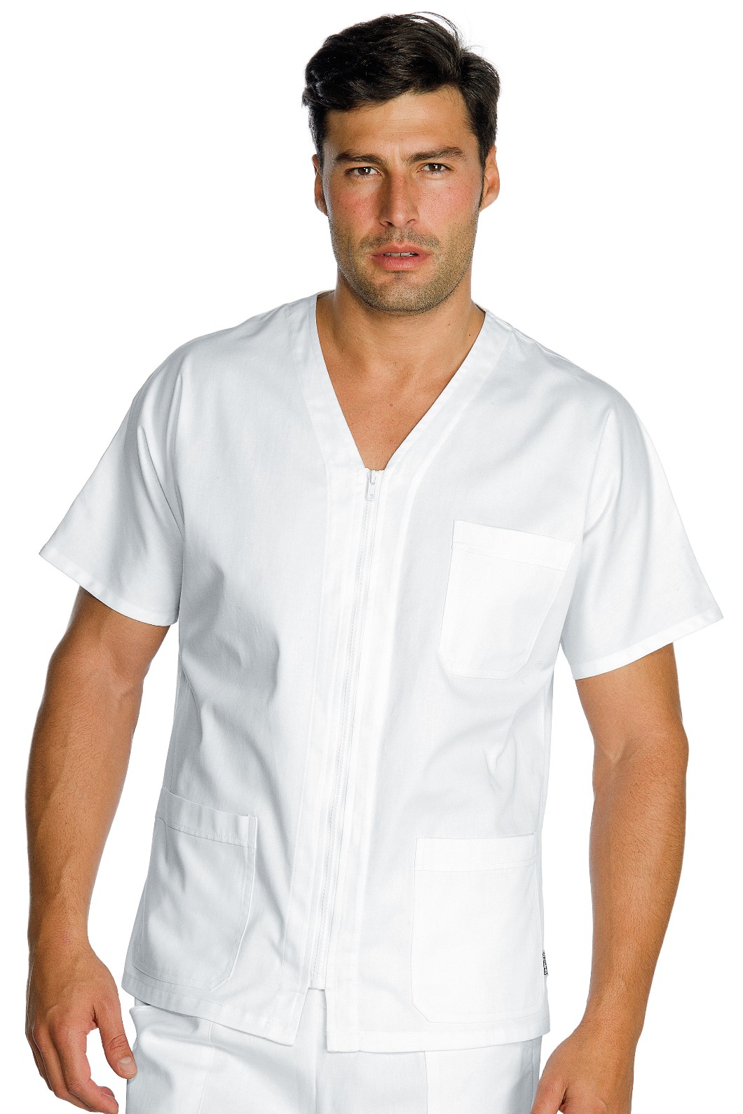 MILANO - Casacca bianca unisex cotone 100% - immagine 3