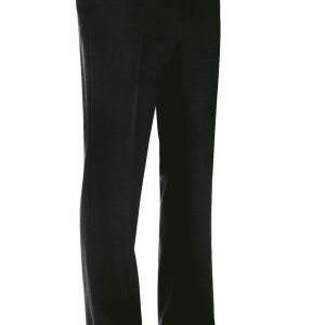 063581 - Pantalone nero da uomo estivo per sala senza pinces