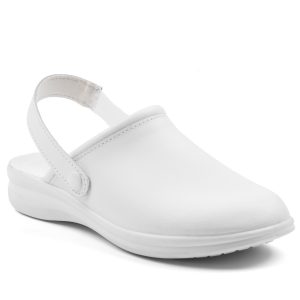 112010 - Ciabatta bianca da donna