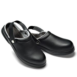 112051 - Zoccoli antiscivolo neri con puntale in acciaio CE EN 345-1 S1