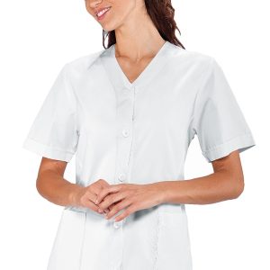 LUBECCA - Casacca donna mezza manica bianca