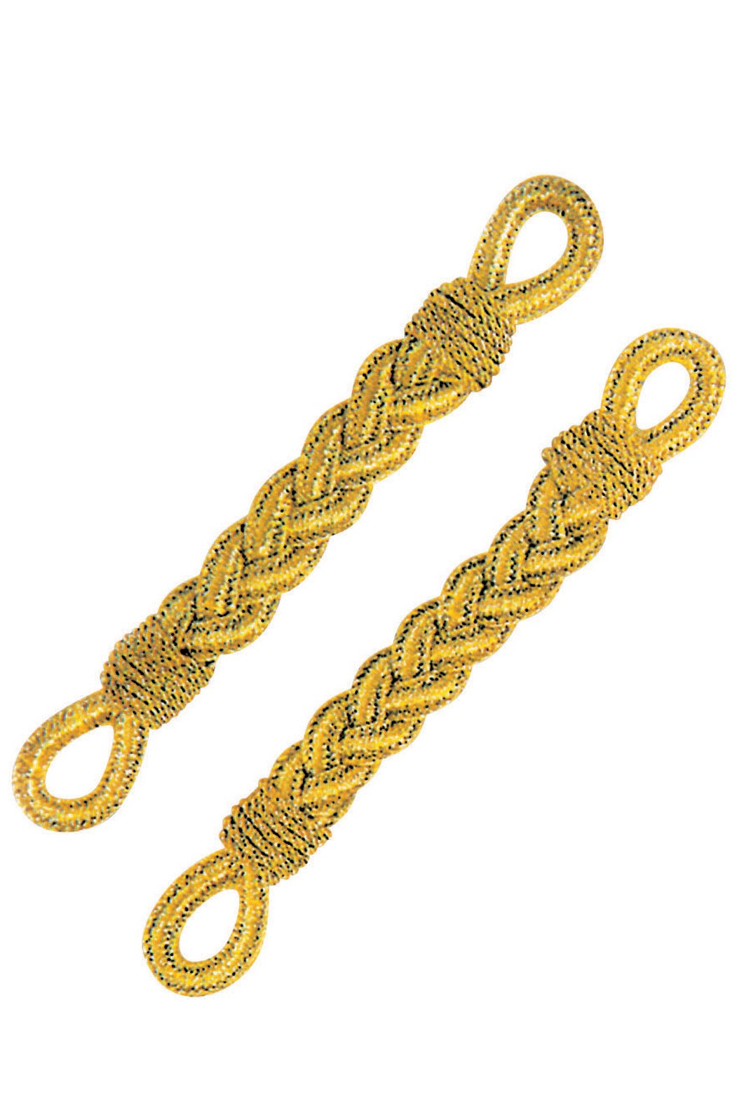 123100 - Coppia trecce dorate