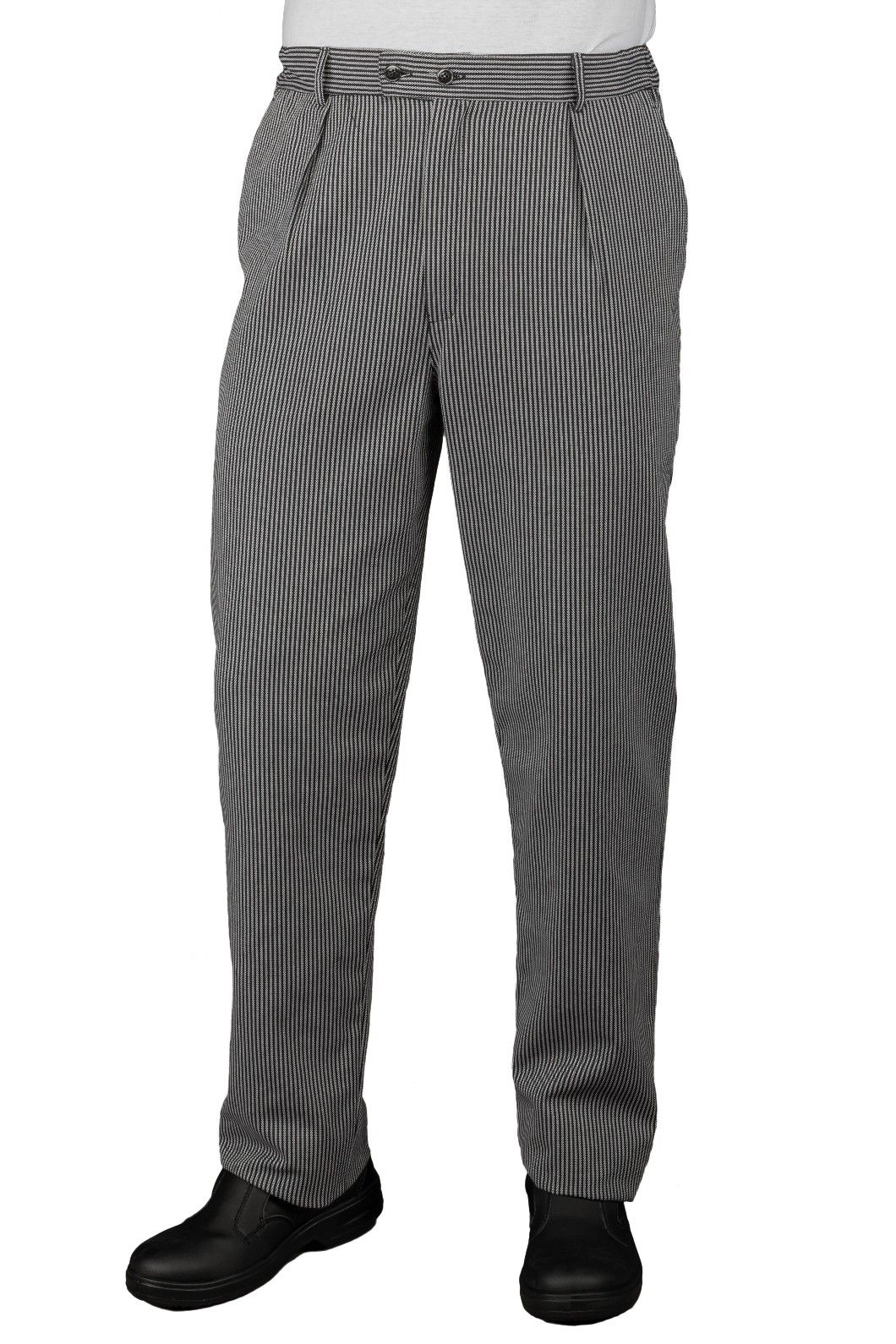 064100 - Pantalone da cucina rigato - immagine 11