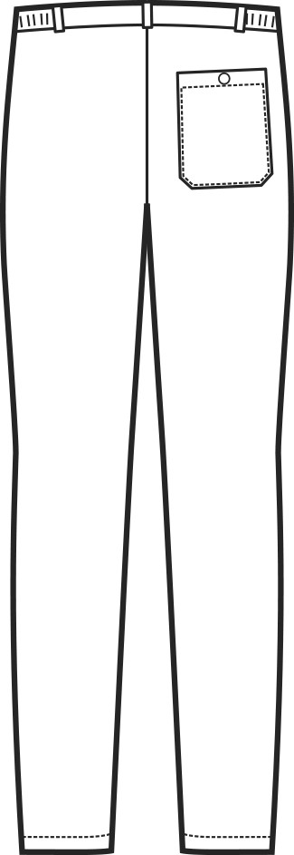 064151 - Pantalone per cucina rigato, disponibile più varianti - immagine 8