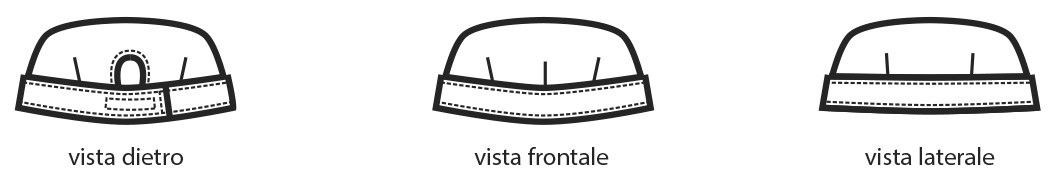 BOB - Cappello a tamburello binco con retina - immagine 2