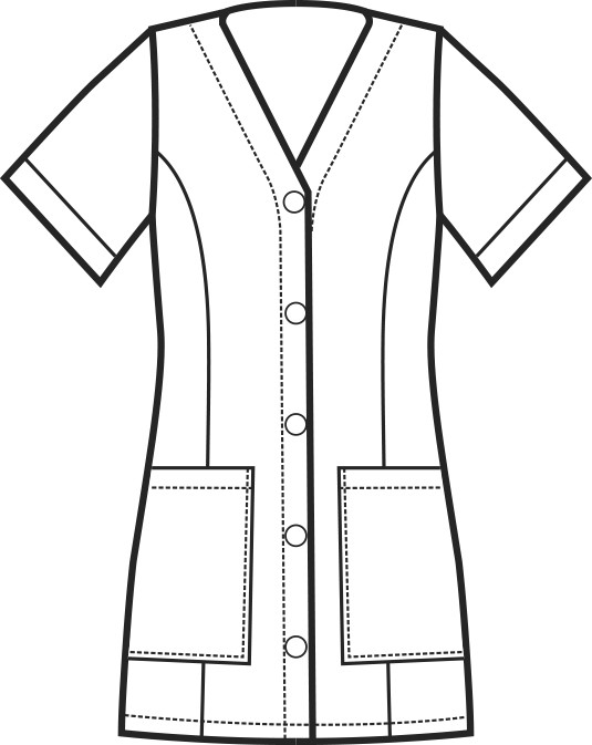 LUBECCA - Casacca donna mezza manica vermiglio - immagine 12