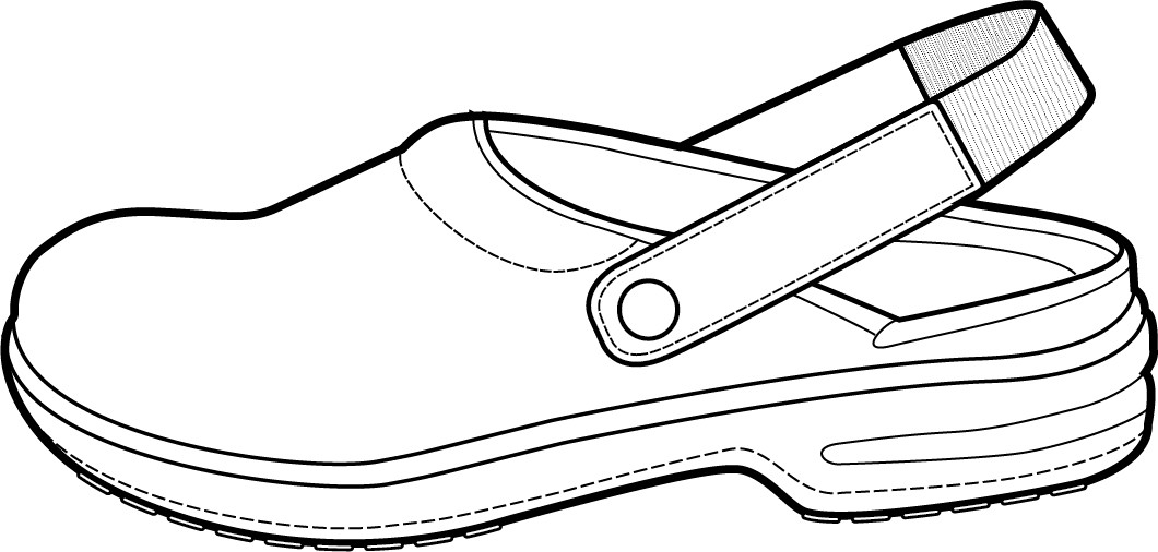 112050 - Zoccoli bianchi antiscivolo con puntale in acciaio - CE EN 345-1 S1 - immagine 14