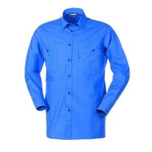BLUES - Camicia uomo azzurra maniche lunghe
