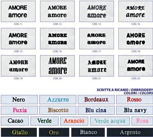 Spesa per un RICAMO semplice Nome e Cognome senza Logo - immagine 2