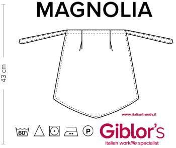 MAGNOLIA - Grembiulino in cotonea vita per servizio - immagine 2