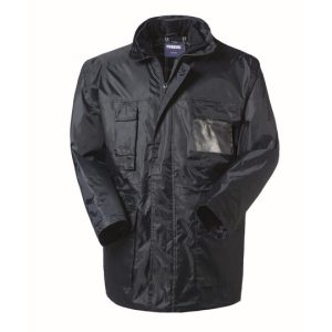 PARKA SUPERSTAR - Giaccone uomo blu impermeabile invernale con giubbotto interno staccabile