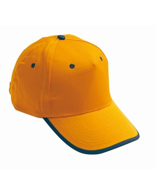 H042 - Berretto Baseball bicolore, chiusura regolabile - immagine 2