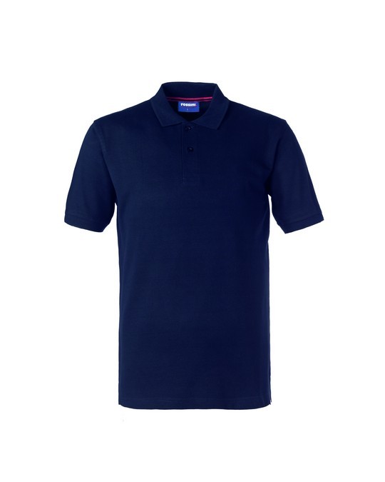 LION - Polo tinta unita piquet cotone - immagine 4