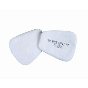 5925  - Filtri di Ricambio Per Polveri FFP2 3M respiratori serie 6000 utilizzando la ghiera R653. 2Pz.