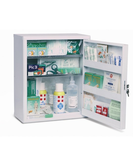 AC002 - rmadietto di con Kit Pronto Soccorso maggiorato per aziende che hanno più di 3 lavoratori