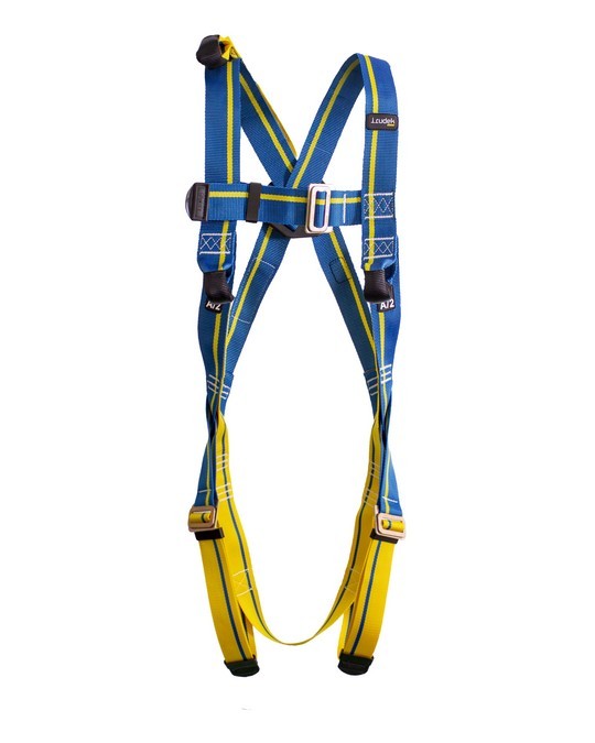 LIGHT 2 - Kit anticaduta-imbracatura per edilizia e manutenzioni CE EN 361:2002 test 140 KG