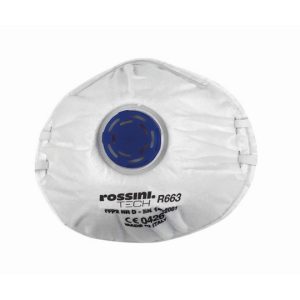 R663 - Mascherina per respiratore con valvola FFP2 confezione 15 Pz.