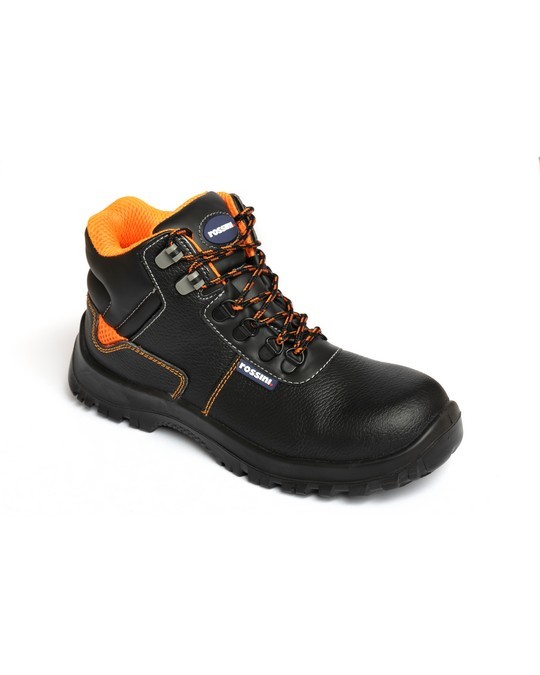 PANAMA - Scarponcino alto con puntale in composito e lamina in acciaio