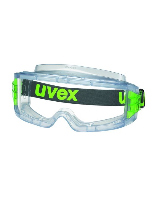 930 -105 - Occhiali a maschera lente chiara in policarbonato con trattamento Supravision ExcellenceUVEX