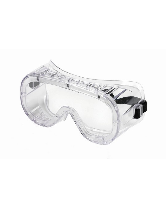 R704 - Occhiali a maschera lente colorata in policarbonato, può essere indossato sopra occhiali correttivi Classe ottica 1, classe d'impatto