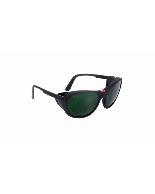 R707 - Occhiali da saldaturaLenti verdi iR5 in policarbonato con trattamento antigraffio intercambiali