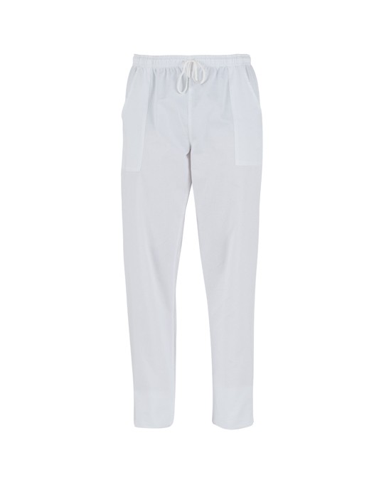 PITAGORA - Pantalone bianco unisex medicale - immagine 2