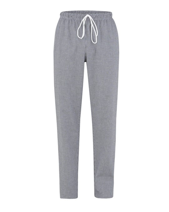 PLUTONE - Pantaloni per cucina a quadretti, sale e pepe