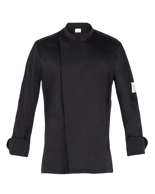 AUGUSTIN - Giacca chef bianca o nera slim - immagine 11