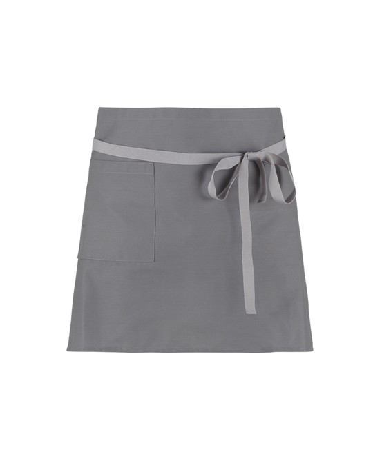 BARI - Grembiule a vita corto con tasca cm. 80 x 45 disponibile in più varianti di colore