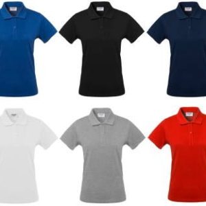 Polo a Maniche Corte Donna Extra Slim in Cotone Per Divise
