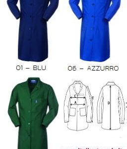 LADY - Camice leggero da donna per laboratorio o pulizie