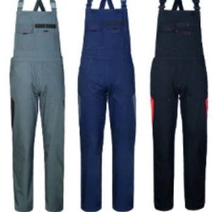 SILVERSTONE - Salopette a 2 colori da lavoro con tasche