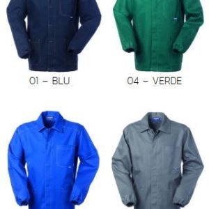 SERIOPLUS+ - Giacca uomo da lavoro per tecnico o officina - più colori