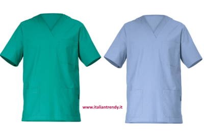 PIERO Casacca uomo a V per medicale - immagine 2