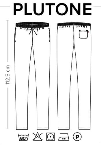 PLUTONE - Pantaloni per cucina a quadretti, sale e pepe - immagine 12