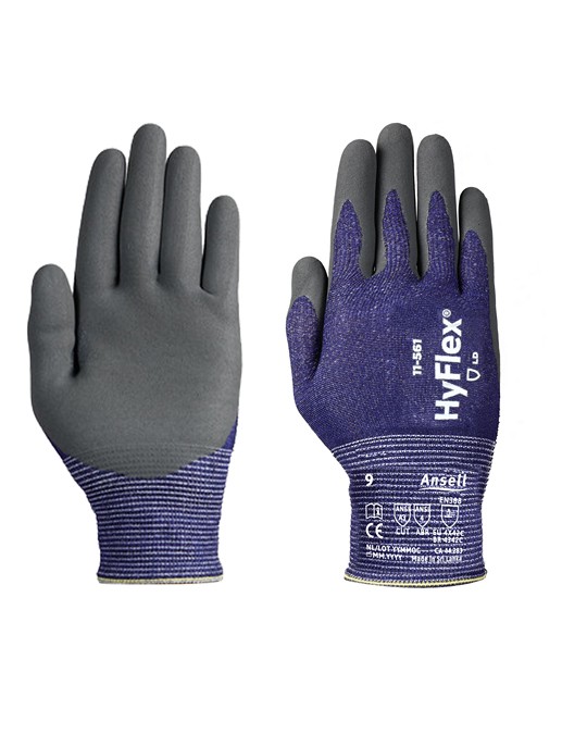 GGGU974 - HyFlex 11-561 - Guanto protezione per il taglio ISO C conf. 12 Pz. - immagine 2