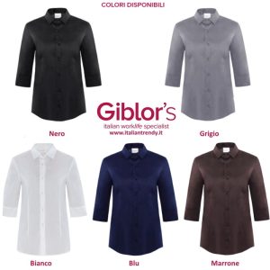 FLAVIA camicia da donna slim elasticizzata