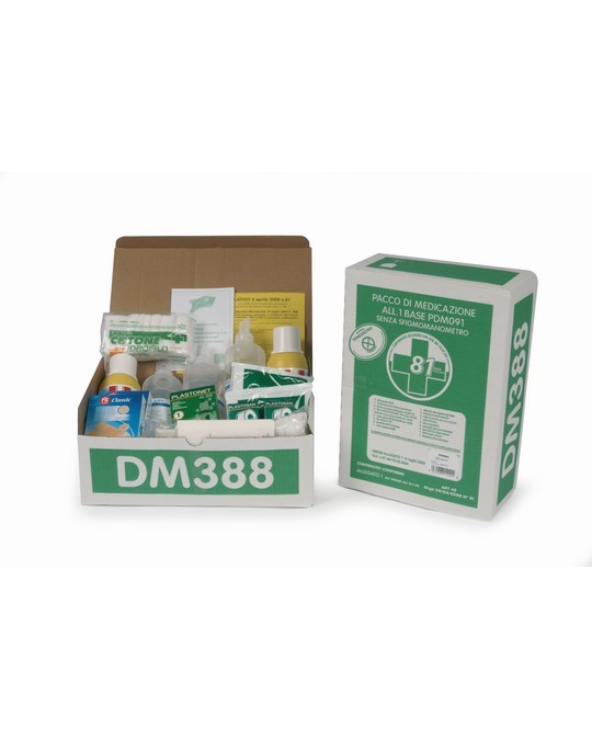 Pacco medicazione di reintegro senza misuratore di pressione (≥ 3 lavoratori)