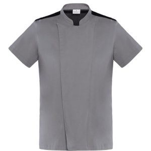 THIAGO giacca da uomo grigio M/C con rete traspirante