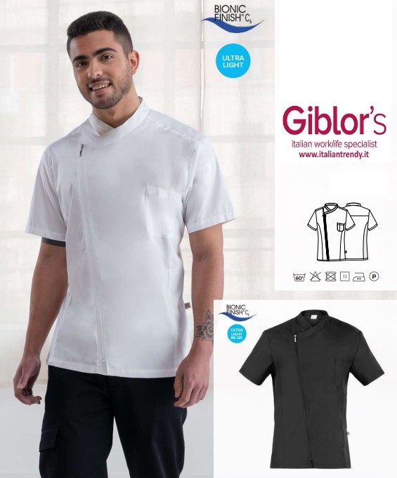 MAURIZIO casacca da uomo super leggera M/C perc medicale