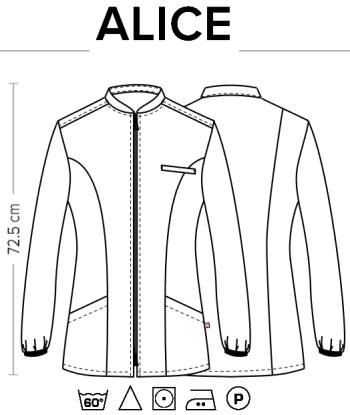 ALICE casacca da donna con zip M/L - immagine 12