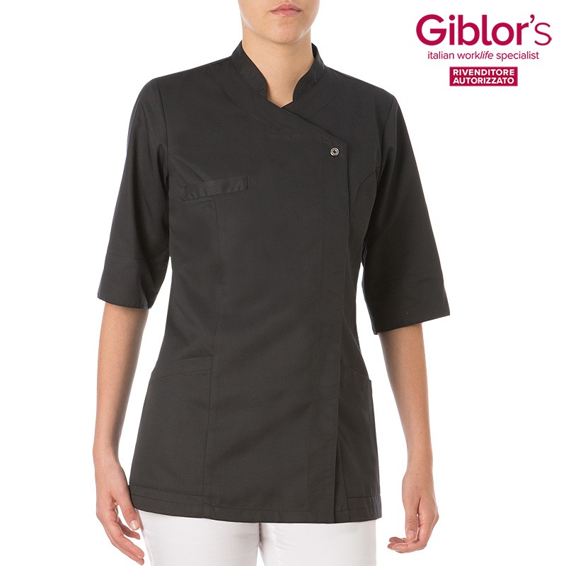 MIRKA casacca da donna con collo coreana - immagine 4