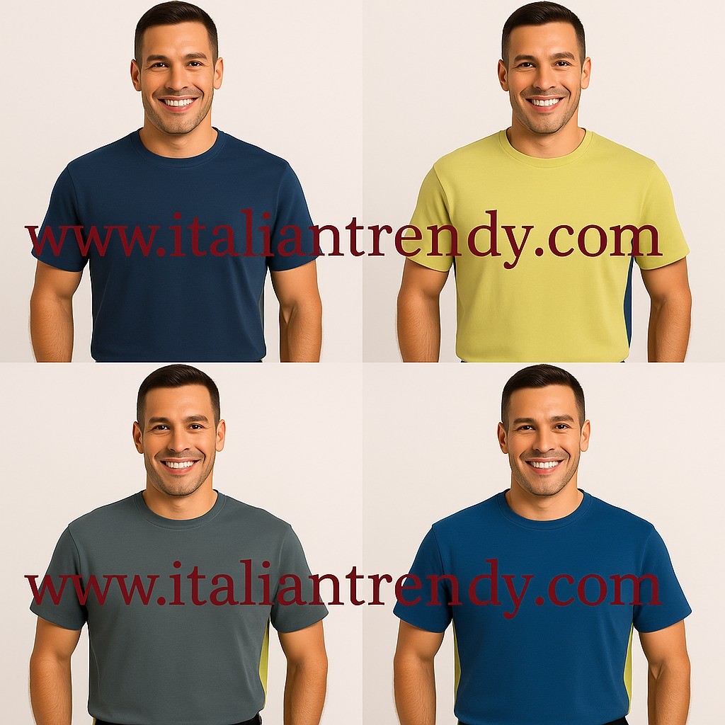 T-shirt Da Lavoro Professionale Vestibilità Regolare, Vari Colori, in Tessuto Riciclato - immagine 2