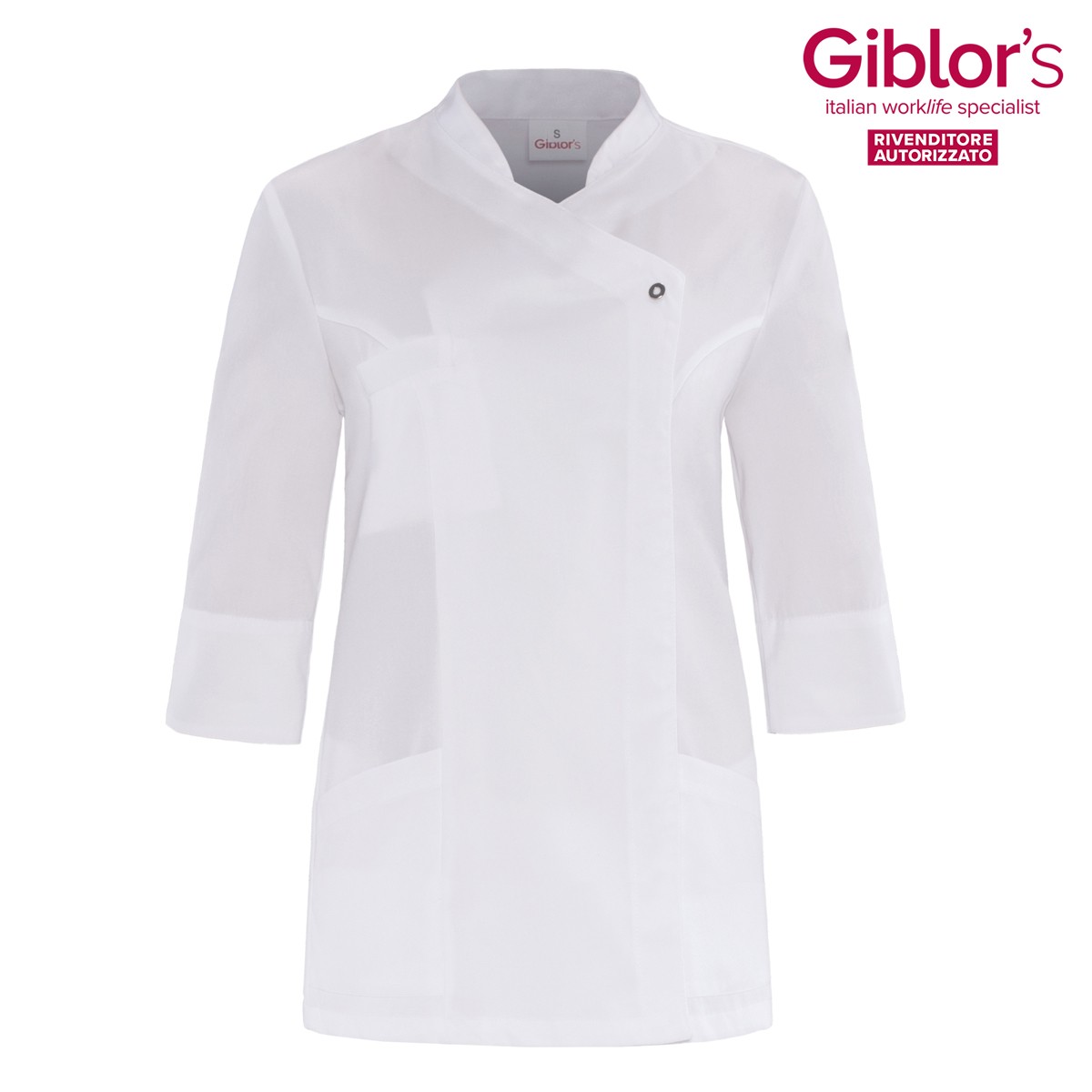 MIRKA casacca da donna con collo coreana - immagine 2