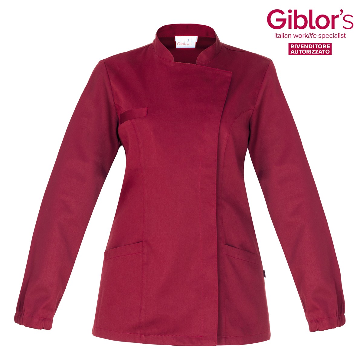 AMANDA casacca da donna medicale maniche con polsini