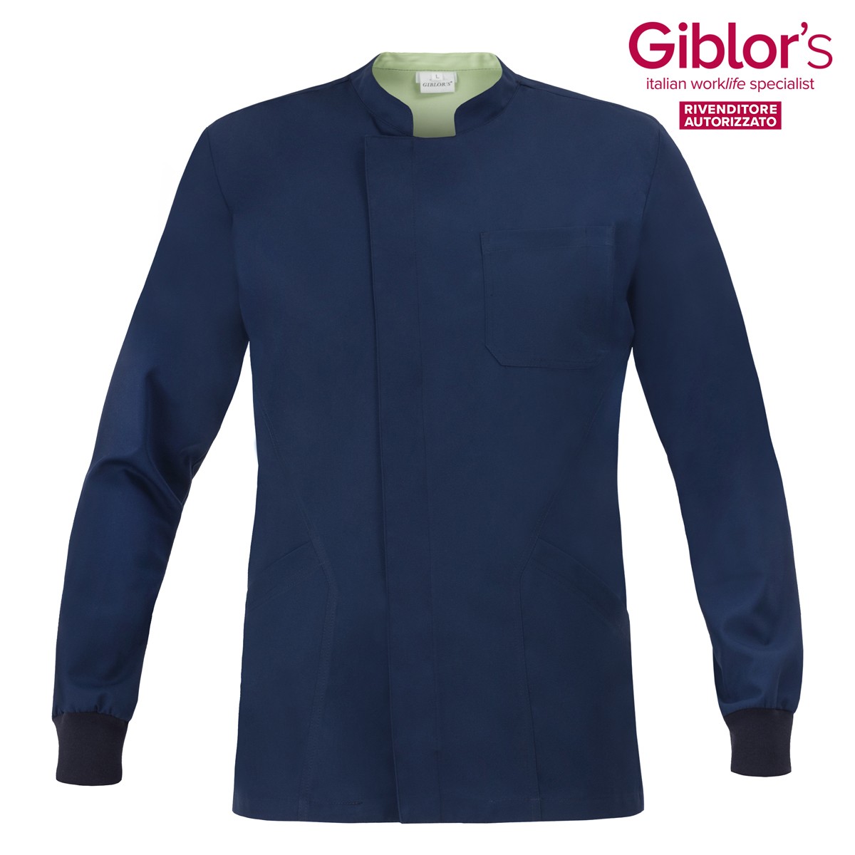 SILVANO casacca da uomo medicale M/L con polsino in maglia - immagine 3