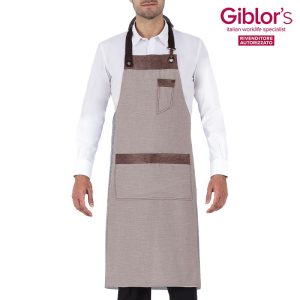 TROPEZ grembiule con pettorina per sala bar