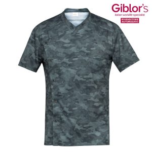 LAPO giacca da uomo cucina M/C leggera e traspirante fantasia camouflage